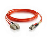 C2G / Cables to Go LC/SC Duplex 50/125 Multimode Fiber Patch Cable