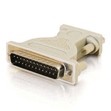 C2G/Cables to Go 02450 DB9 Male to DB25 Male Serial RS232 Adapter