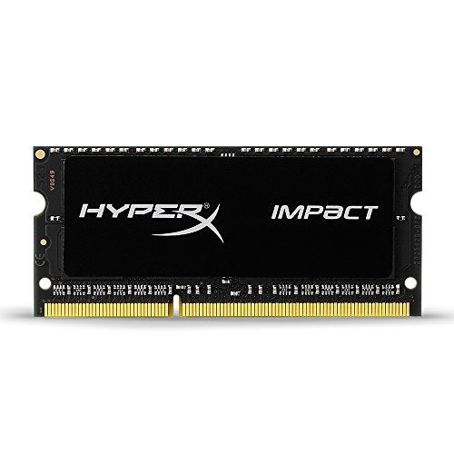 Kingston HyperX Impact Black 4GB 1600MHz DDR3L CL9 SODIMM 1.35V Laptop Memory (HX316LS9IB/4)