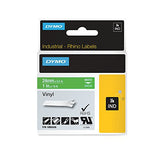 Dymo Rhino Tape Vinyl Label Cassette, 1-Inch 24mm, Green (1805426)
