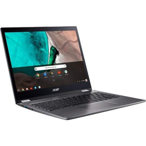 Acer Chromebook Spin 13 CP713-1WN-55Ht 13.5" Touchscreen 2 in 1 Chromebook - 2256 X 1504 - Core i5 i5-8250U - 8 GB RAM - 64 GB Flash Memory - Gray - Chrome OS - Intel UHD Graphics 620 - in-Plane