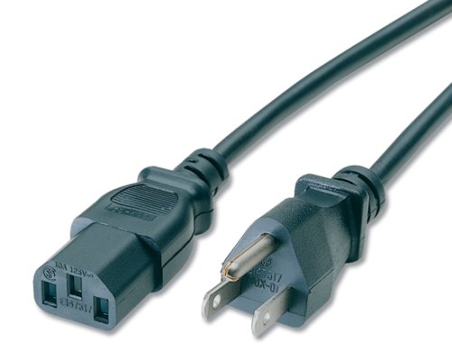 C2G 3131 6ft 14 Awg Premium Universal Power Cord (Iec320c13 to Nema 5-15p)