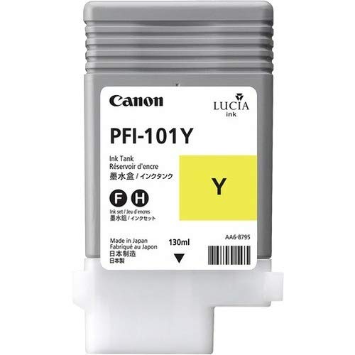 Canon Ipf5000 Ink Yellow 130ml Pfi-101y Overview