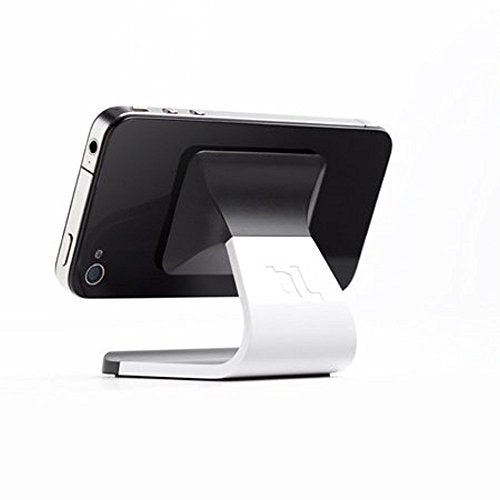 Bluelounge MO-WH Design ML Sub Milo Micro-Suction Stand for iPhone, iPod, and Most Smartphones-Mount-Retail Packaging-White (Discontinued by Manufacturer)