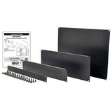 Tripp Lite 19-in Rack Blanking Panel Kit for Enclosure Server Cabinet, 4 Pieces -19" Components, SRXUPANEL, Black