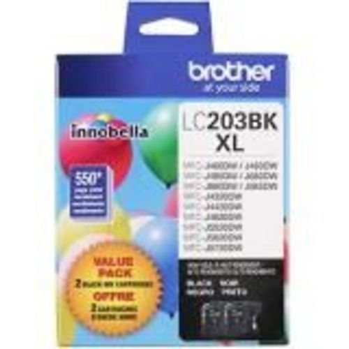 Brother Ink Refills, Black (LC2032PKS)