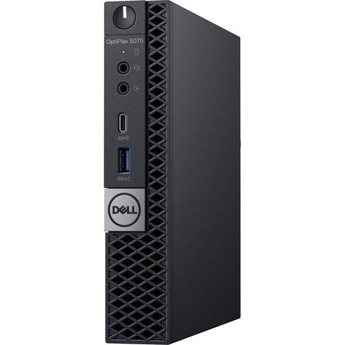 Dell OptiPlex 5070 Desktop Computer - Intel Core i5-9500T - 8GB RAM - 500GB HDD - Micro PC