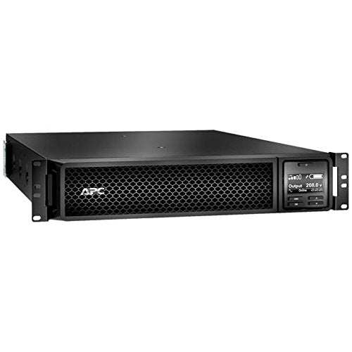APC UPS 3000VA Smart-UPS Single Phase Online Uninterruptible Power Supply, Rack Mount UPS (SRT3000RMXLT)