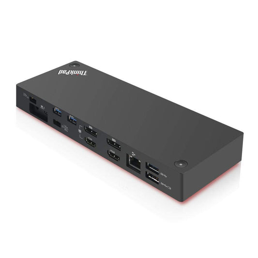 Lenovo USA ThinkPad Thunderbolt 3 Workstation USB Dock with 230w and 65w AC Included with Power Cords (MFG P/N ; 40AN0230US)