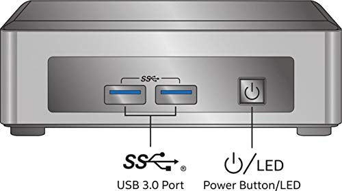 Intel I3-7100U NUC7 128GB E5100S SSD