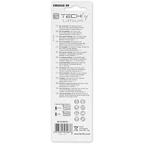 TECHly Lithium Buttons Battery Charger