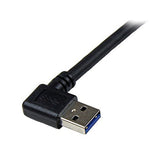 StarTech.com 1m SuperSpeed USB 3. Cable Right Angle A to B 3 ft USB 3 Cable Right Angle USB 3. A (M) to USB 3. B (M)