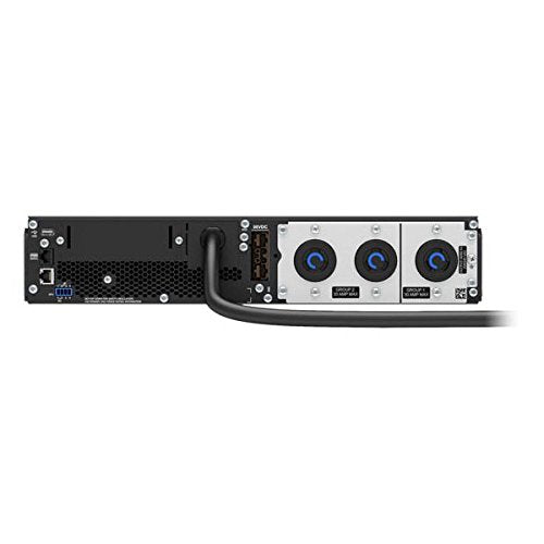 APC UPS 3000VA Smart-UPS Single Phase Online Uninterruptible Power Supply, Rack Mount UPS (SRT3000RMXLT)