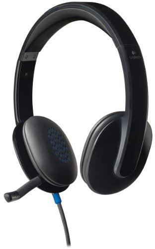Logitech USB Headset H540 for PC Calls and Music - Black