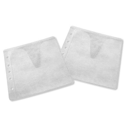 Plastic CD Sleeves - 100pk