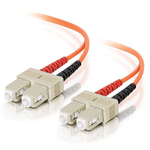 30m Sc/Sc Duplex 62.5/125 Multimode Fiber Patch Cable - Orange