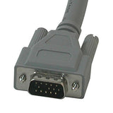 C2G 07573 Premium VGA (HD15) Male to RGBHV (5-BNC) Male Video Cable, Black (10 Feet, 3.04 Meters)