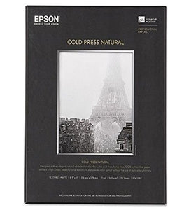 Paper, Epson, Cold Press Natural