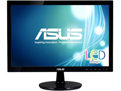 ASUS VS207D-P 19.5" HD Plus 1600x900 VGA Back-Lit Led Monitor