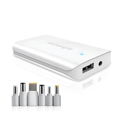 Innergie ADP-65LD AB Power Gear Pro 65W Universal Laptop Adapter, Single USB 10W, 2.1A Port, White