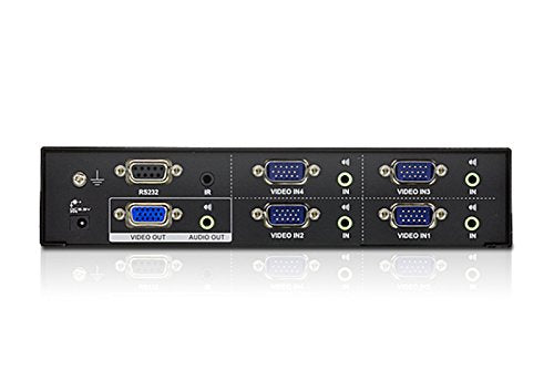 Aten VGA Audio/Video Switch 4-Port [AT-VS0401]