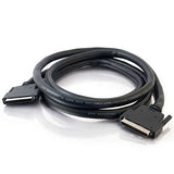 C2G 20848 LVD/SE VHDCI .8mm 68-Pin M/M Cable, Black (3 Feet, 0.91 Meters)