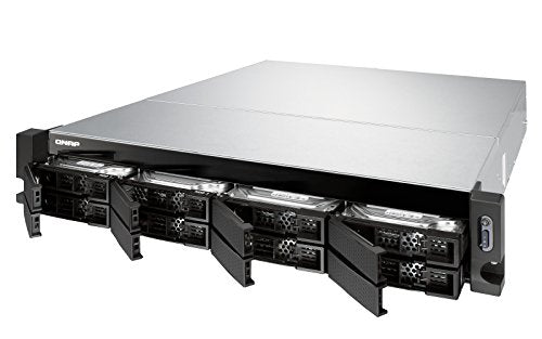 QNAP TS-873U-RP-16G-US 2U 8-Bay NAS/iSCSI IP-SAN, 10GbE, Redundant PSU