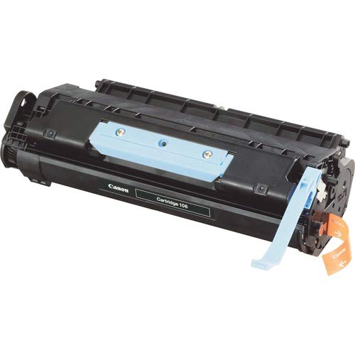 Canon CNMCARTRIDGE106 Toner Cartridge, Black, Laser, 5000 Page, 1 Each