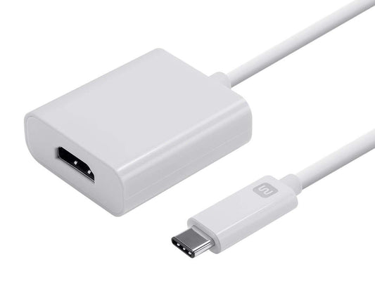 Monoprice USB-C to HDMI Adapter - White, Supports Up To 10Gbps Data Rate & USB 3.1 SuperSpeed - Select Series