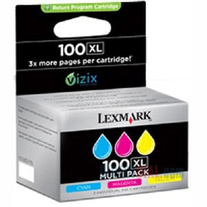 3-Pack 100XL Color (CMY) High Yield Return Program Ink Cartridges