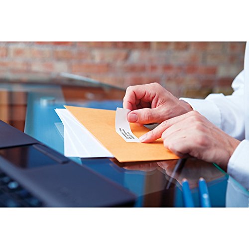 DYMO LabelWriter Label Thermal, Printer Labels Address Hi-Capacity 1-1/8" x 3-1/2" 260 Labels, 2-Carded, White (30320)