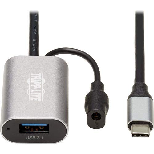 Tripp Lite USB C Active Extension Cable USB C to USB-A USB 3.1 Gen 1 M/F 5M (U330-05M-C2A)