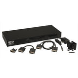 Kvm Switch - 16-Port 1u Rackmount USB/Ps2 Kvm Switch with on-Screen Display