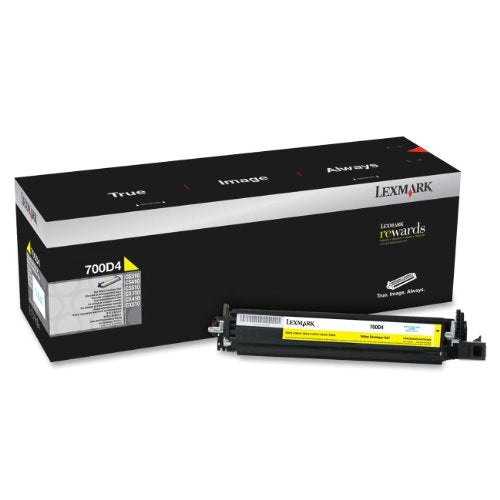 Lexmark 70C0D40 Yellow Developer Unit Toner