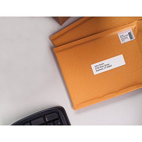 DYMO LabelWriter Label Thermal, Printer Labels Address Hi-Capacity 1-1/8" x 3-1/2" 260 Labels, 2-Carded, White (30320)