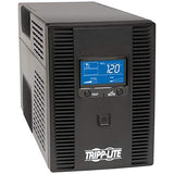Tripp Lite 1500VA 900-Watt UPS Back Up Smart Tower LCD AVR 120-Volt USB Coax RJ45, Black (SMART1500LCDT)