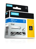 Dymo Rhino Tape Vinyl Label Cassette, 1-Inch 24mm, Blue (1805423)