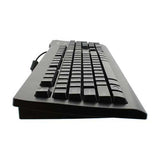 Seal Shield SSKSV207GL Silver Seal Glow Waterproof True Type Keyboard - Backlit Long Cable with Seal C