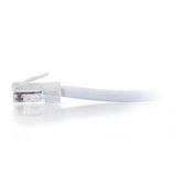 6ft Cat6 White Non Booted Patch Cable