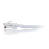 C2G 04246 Cat6 Cable - Non-Booted Unshielded Ethernet Network Patch Cable, White (25 Feet, 7.62 Meters)