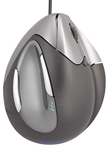 Evoluent VM4R VerticalMouse 4 Right Handed - The Patented Shape Supports Your Hand