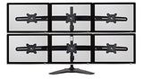 Amer Mounts AMR6S: Hex Monitor Mount - Desk Stand - Displays up to 6/Six 24 inch LCD/LED Screens