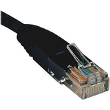 Cat6 Ethernet Cable - 10 ft - Black - Patch Cable - Molded Cat6 Cable - Network Cable - Ethernet Cord - Cat 6 Cable - 10ft