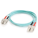 10m Duplex Fiber Mmf Sc/Sc M/M 50/125 Orange Patch Cable