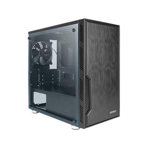 Antec Value Solution Series VSK10 Window, Highly Functional Micro-ATX Case, 280 mm Radiator Support, 4 x 140 mm Fans Support
