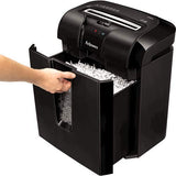 Fellowes Powershred 4600002 63Cb Cross-Cut Shredder, Black