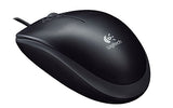 Logitech 910-001802 B120 USB Optical Combo Mouse, OEM (Black)