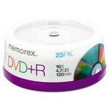Memorex DVD+R 16x 4.7GB Spindle