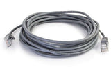 C2G 01040 Cat5e Cable - Snagless Unshielded Slim Ethernet Network Patch Cable, Gray (3 Feet, 0.91 Meters)