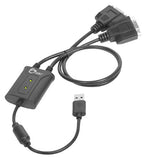 SIIG USB to RS-232 Serial Adapter Hub (JU-SC0211-S1)